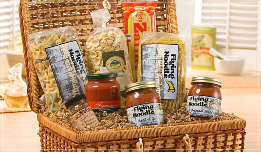 Mama Mia Gift Basket  Gourmet Gift Baskets from Flying Noodle